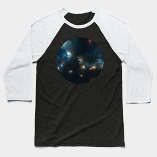 pillars of creation nebula galaxy Baseball T-Shirt